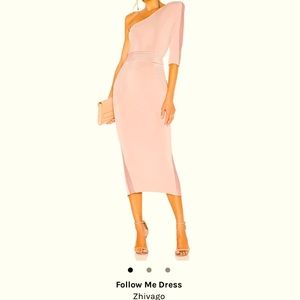 Zhivago Follow Me Dress in Blush